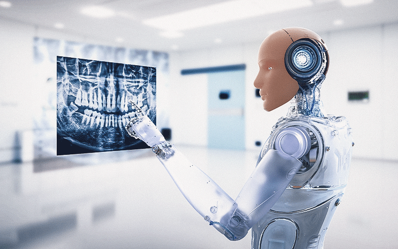 Na lista com as 40 profissões menos impactadas pela Inteligência Artificial generativa, o Cirurgião-Dentista especialista em Prótese Dentária aparece em 30º lugar e o especialista em Cirurgia e Traumatologia Bucomaxilofacial surge na 34ª posição