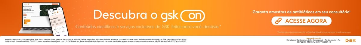 Descubra o GSK ON e garanta amostras de antibióticos no seu consultório. 
